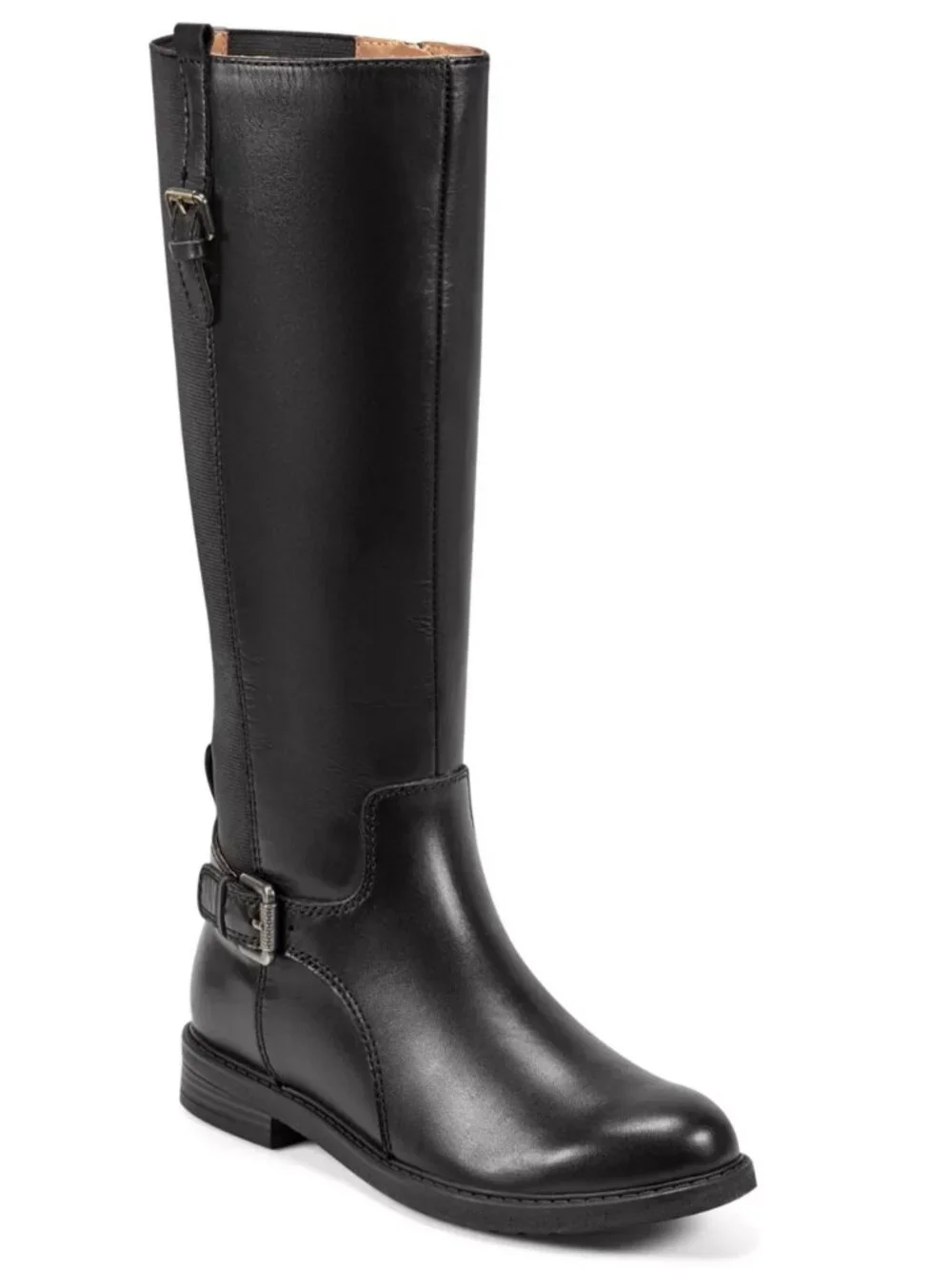 Easy Spirit Jackie Leather Boots Black Women’s Size 9 M NWT
